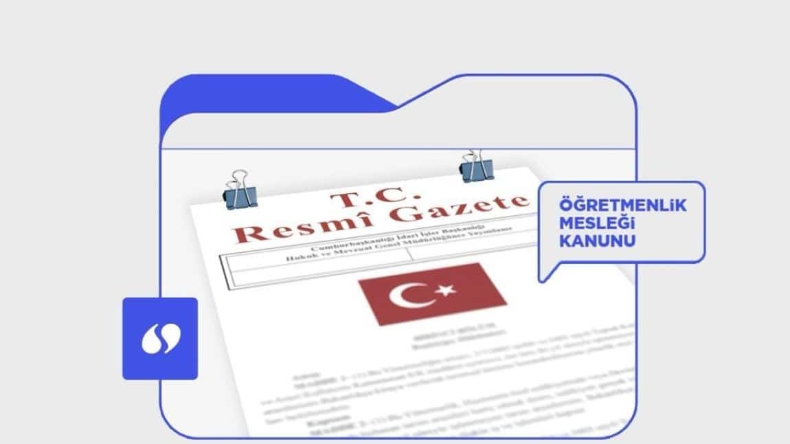 ÖĞRETMENLİK MESLEK KANUNU